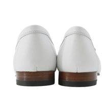 将图像加载到图库查看器中，HERMES Mocassins &quot;Royal&quot; Multicolor / WhiteH181070Z Leather Size 34
