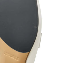 Load image into Gallery viewer, HERMES Mocassins &quot;Royal&quot; Multicolor / WhiteH181070Z Leather Size 34
