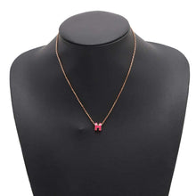 将图像加载到图库查看器中，HERMES Pop Ash Necklace Size Mini Rose Extreme Metal Lacquer
