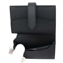 将图像加载到图库查看器中，HERMES Bearn Mini Mono Chrome Black Epsom
