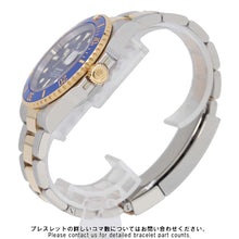 将图像加载到图库查看器中，ROLEX Submariner Date W41mm Stainless Steel K18YG Blue Dial126613LB
