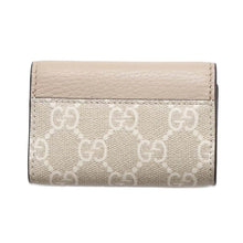 Load image into Gallery viewer, GUCCI Double G Key Case Beige456118 Leather Canvas
