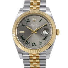 Load image into Gallery viewer, ROLEX Datejust 41 W41mm Stainless Steel K18YG Slate Dial126333
