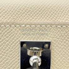 Load image into Gallery viewer, HERMES Mini Kelly de Tricolore Craie/Mauve Pale/Gold Epsom
