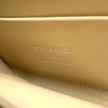 Load image into Gallery viewer, CHANEL Matelasse L-shaped zipper compact wallet BeigeAP3997 Calf Leather
