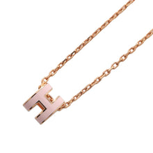 将图像加载到图库查看器中，HERMES Pop Ash Necklace Size Mini Rose Dragee Metal Lacquer
