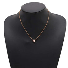 将图像加载到图库查看器中，HERMES Pop Ash Necklace Size Mini Rose Dragee Metal Lacquer
