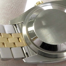 将图像加载到图库查看器中，ROLEX Datejust W36mm Stainless Steel K18YG Champagne Dial116233
