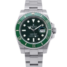 Load image into Gallery viewer, ROLEX Submariner Date W40mm Stainless Steel Green Dial116610LV
