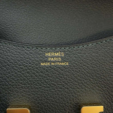 将图像加载到图库查看器中，HERMES Constance Slim Verso Vert Fonce / Vert Moyen Evercolor
