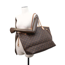 将图像加载到图库查看器中，LOUIS VUITTON Neverfull PivoineM41180 Monogram Size GM
