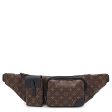 Load image into Gallery viewer, LOUIS VUITTON Christopher・Bumbag NoirM45337 Monogram Macassar Canvas
