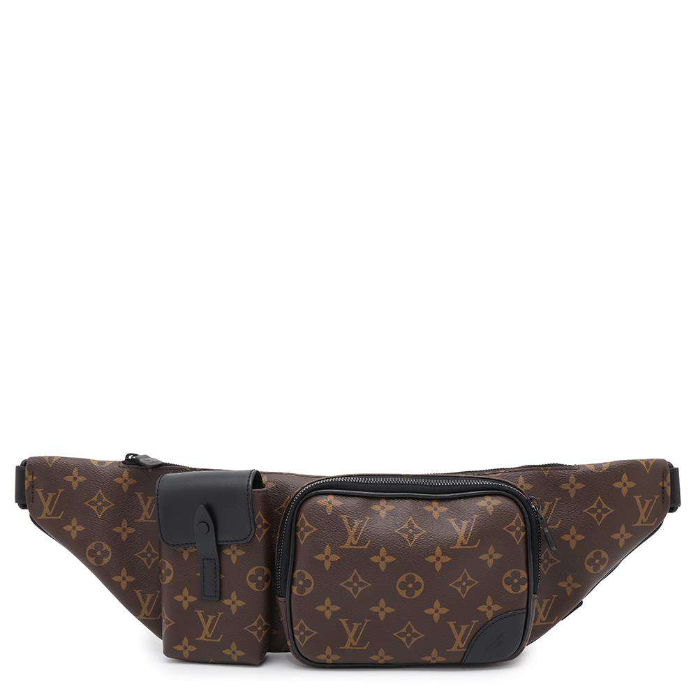 LOUIS VUITTON Christopher・Bumbag NoirM45337 Monogram Macassar Canvas