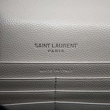 将图像加载到图库查看器中，SAINT LAURENT PARIS Monogram Envelope ChainShoulder Bag Off-white393953 Leather
