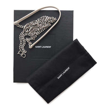 将图像加载到图库查看器中，SAINT LAURENT PARIS Monogram Envelope ChainShoulder Bag Off-white393953 Leather
