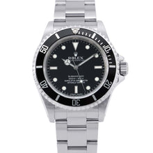 将图像加载到图库查看器中，ROLEX Submariner No-Date W40mm Stainless Steel Black Dial14060M
