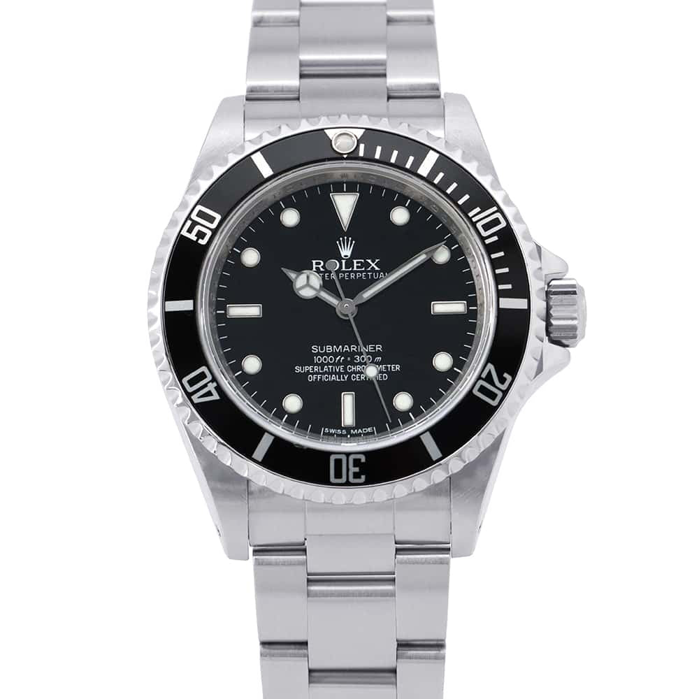 ROLEX Submariner No-Date W40mm Stainless Steel Black Dial14060M