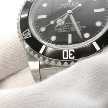 将图像加载到图库查看器中，ROLEX Submariner No-Date W40mm Stainless Steel Black Dial14060M
