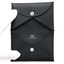 Load image into Gallery viewer, HERMES Calvi Black Epsom
