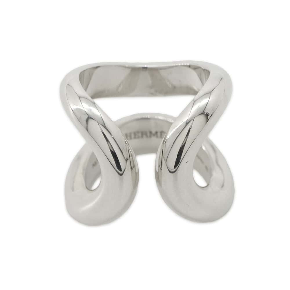 HERMES Lima Ring Size GM/48/#8 SV925