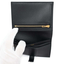 Load image into Gallery viewer, HERMES BEAN Compact Black Veau Madame
