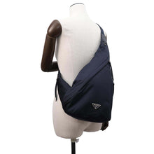 将图像加载到图库查看器中，PRADA Crossbody Bag Navy2VZ092 Nylon
