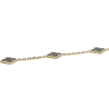 将图像加载到图库查看器中，Van Cleef &amp; Arpels Vintage Alhambra Necklace 10 MotifsVCARA42700 18K Yellow Gold
