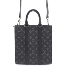 将图像加载到图库查看器中，LOUIS VUITTON Sac Plat NoirM46456 Monogram Eclipse
