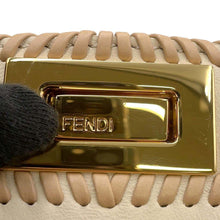 将图像加载到图库查看器中，FENDI Peekaboo ISEEU Contrast Stitchwork Beige8BN327 Leather Size Small
