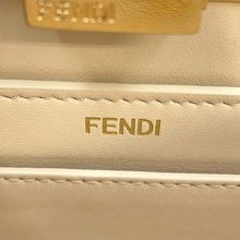 将图像加载到图库查看器中，FENDI Peekaboo ISEEU Contrast Stitchwork Beige8BN327 Leather Size Small
