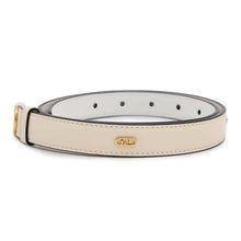 Load image into Gallery viewer, FENDI Orlock Belt Size 75 White8C0652 Leather
