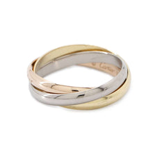 Load image into Gallery viewer, CARTIER Trinity Ring Size 56/#16B4086156 K18YG K18WG K18PG
