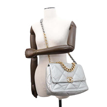 Load image into Gallery viewer, CHANEL CHANEL19 ChainShoulder Bag SilverAS1161 Lambskin Size Large
