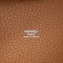 将图像加载到图库查看器中，HERMES Picotin Lock Gold Taurillon Clemence Size PM
