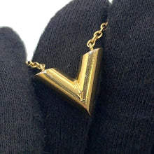 Load image into Gallery viewer, LOUIS VUITTON Necklace ・ Essential V GoldM61083 Metal
