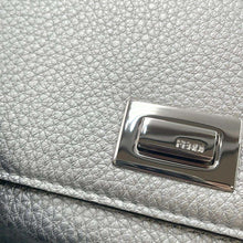 Load image into Gallery viewer, FENDI Peekaboo Long Wallet Silver8M0427 Calf Leather
