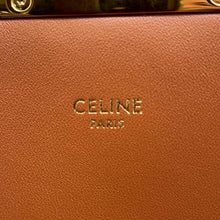 将图像加载到图库查看器中，CELINE Classic Triomphe Shoulder Bag Beige/Brown191242EBO Raffia Leather
