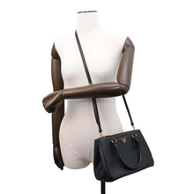 Load image into Gallery viewer, PRADA Saffiano Leather Galleria Handbag Black1BA896 Leather
