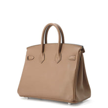 将图像加载到图库查看器中，HERMES Birkin Beige de Weimar Swift Leather Size 25
