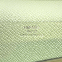 将图像加载到图库查看器中，HERMES Bean Soufre Vert Fizz Epsom
