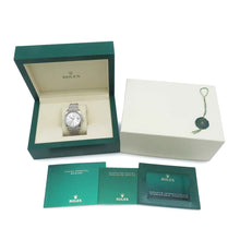 将图像加载到图库查看器中，ROLEX Datejust W36mm Stainless Steel K18WG Silver Dial126234
