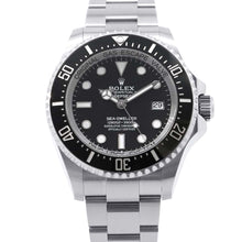 将图像加载到图库查看器中，ROLEX Sea-Dweller Deepsea W44mm Stainless Steel Black Dial136660
