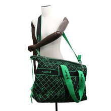 Load image into Gallery viewer, Bottega Veneta Light webbing INTRECCIATO 2way Shoulder Black/Parakeet679970 Polyamide
