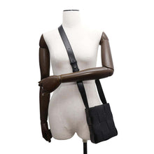 Load image into Gallery viewer, Bottega Veneta Cassette INTRECCIATO Phone Holder Shoulder Bag Black729298 Calf Leather
