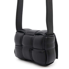 Load image into Gallery viewer, Bottega Veneta INTRECCIATO Candy Padded Cassette Black716648 Lambskin
