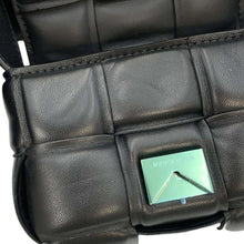 Load image into Gallery viewer, Bottega Veneta INTRECCIATO Candy Padded Cassette Black716648 Lambskin
