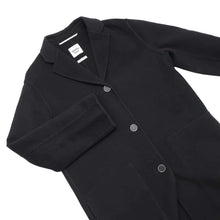 Load image into Gallery viewer, HERMES Long coat Size 34 Black Cashmere100%
