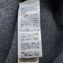 将图像加载到图库查看器中，HERMES Hooded/Zip-up Parkas Size M Gray Wool 57% Cashmere43% Lambskin
