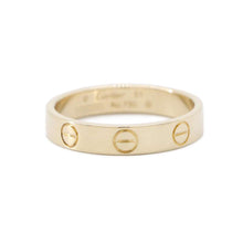 Load image into Gallery viewer, CARTIER Mini love ring Size 51/#11B4085000 18K Yellow Gold
