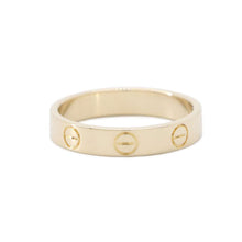 Load image into Gallery viewer, CARTIER Mini love ring Size 51/#11B4085000 18K Yellow Gold
